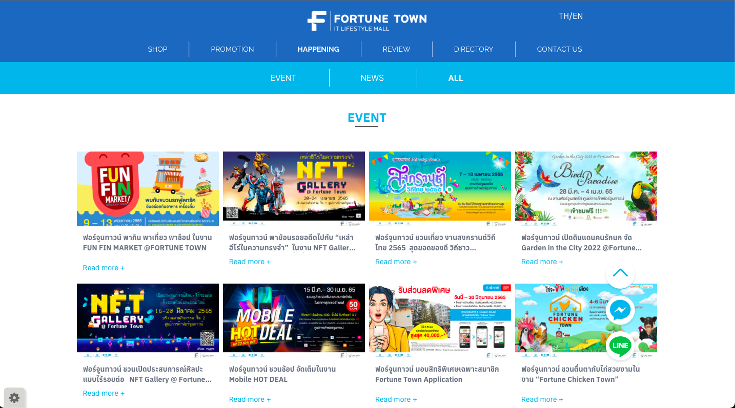 Fortune Town Website